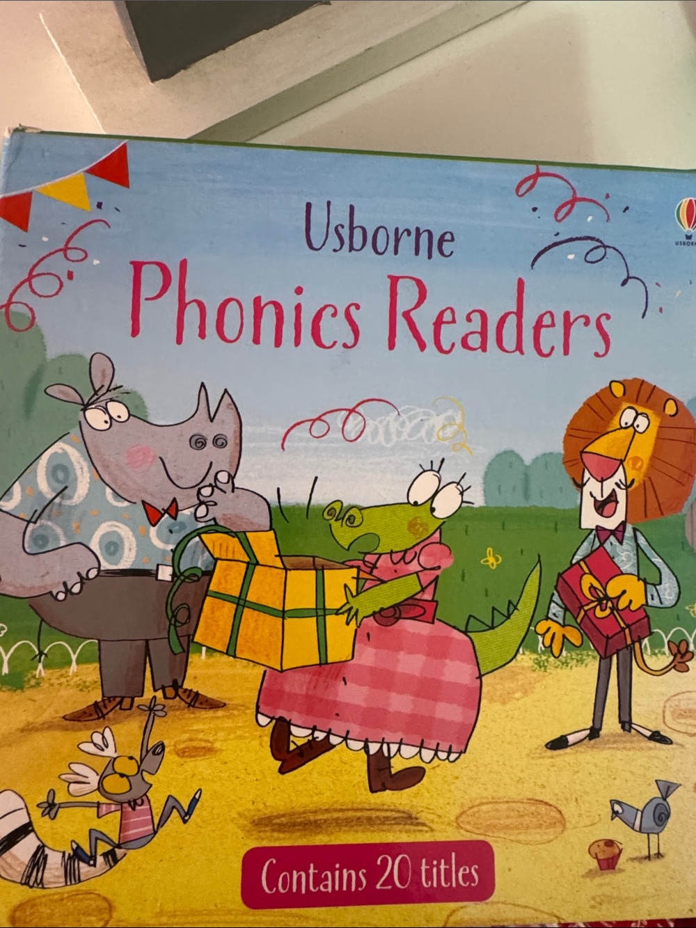 Usborne Phonics Readers - Colorful Kids Reading Set (Blue)